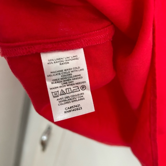 Loft top. Red. Size large - Picture 5 of 5